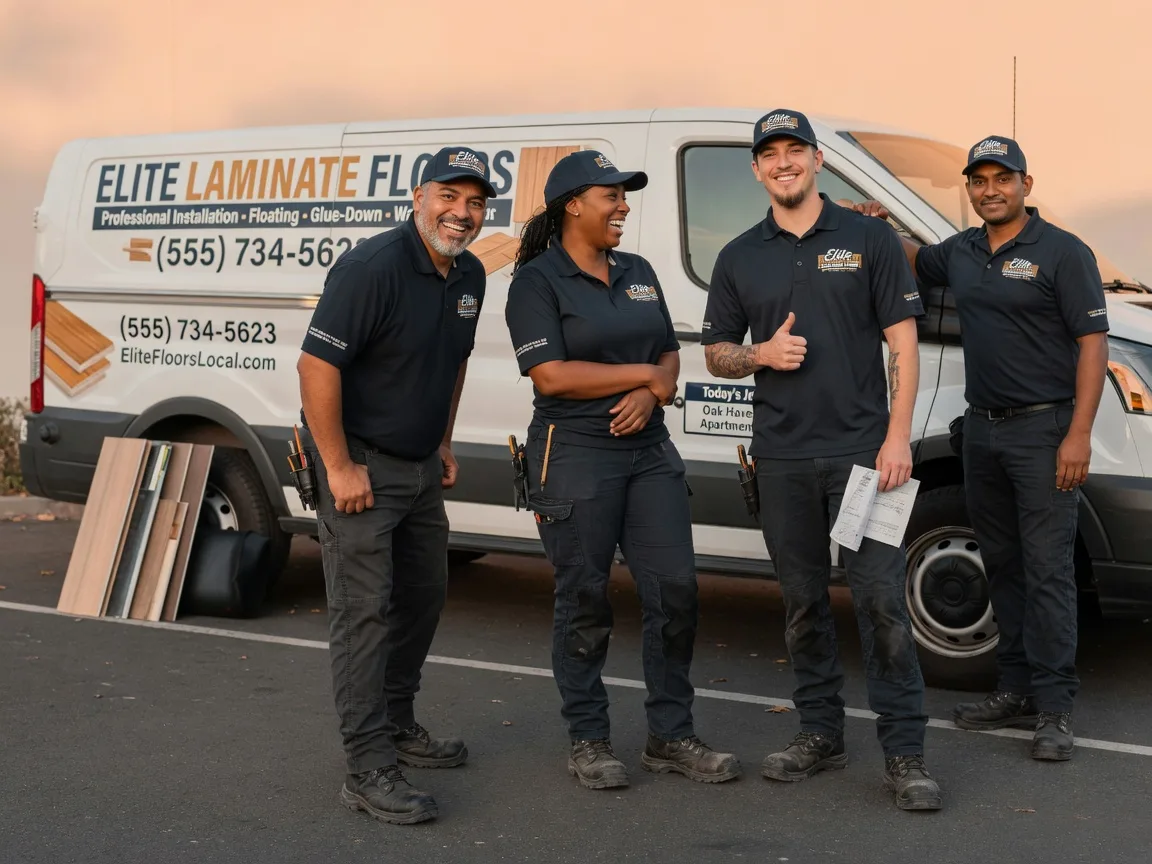 Laminate flooring installation company in Burbank, SD